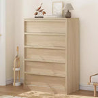 COZONY Cassettiera a 5/7 cassetti per camera da letto, Comodino alto moderno con ampio spazio, Organizzatore in legno per soggiorno, cameretta, ingresso