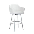 Chintaly Imports,Modern Club Counter Stool Memory Swivel