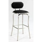 Tabouret haut de bar moderne pivotant à mémoire Chintaly Imports