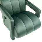 Poltrona di design in velluto Velmor di Roundhill Furniture