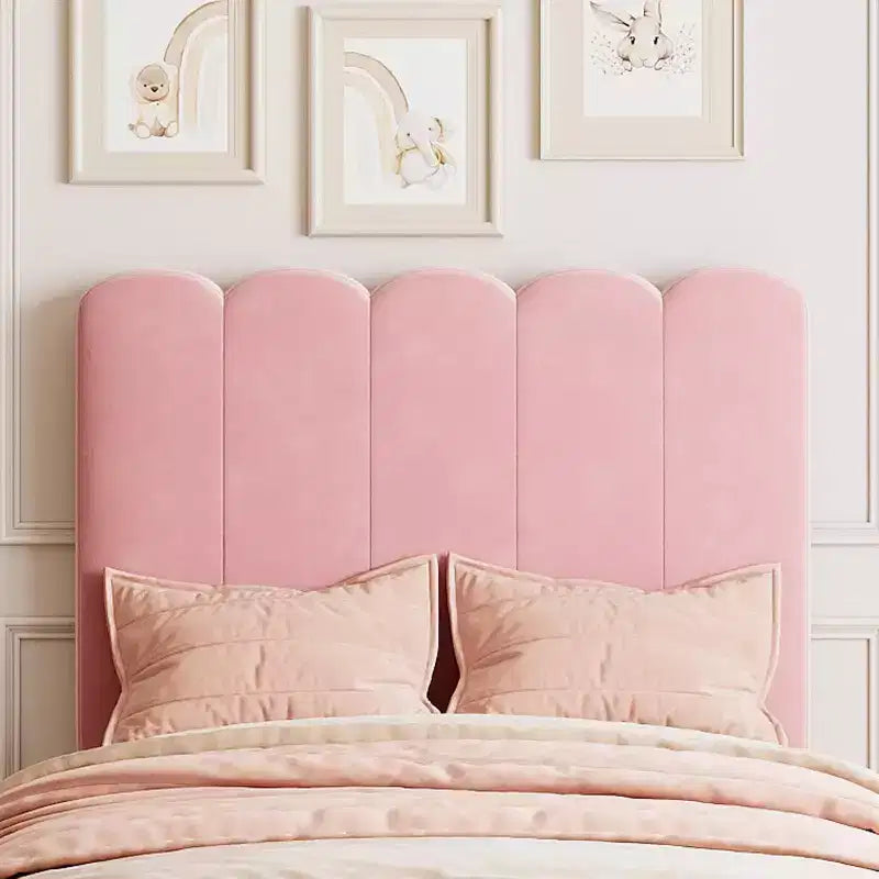 Struttura Letto Singolo in Velluto Beige con Cassetto Contenitore, Testiera, Supporto a Doghe, Senza Rete a Molle, Silenzioso, Facile da Montare