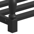 Panchina scarpiera da ingresso con seduta imbottita e contenitore per 5-6 paia di scarpe, scarpiera con gambe in stile romano