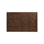 Letto a scomparsa Keloyid Haimyy Queen con struttura in legno massiccio, caricatore integrato e cassetto robusto
