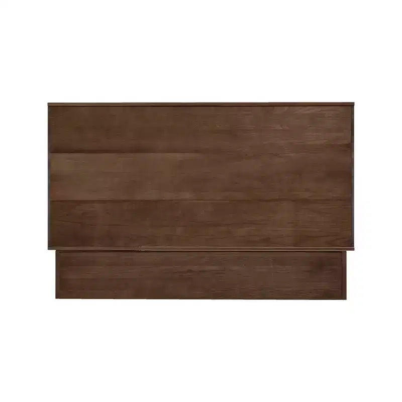 Letto a scomparsa Keloyid Haimyy Queen con struttura in legno massiccio, caricatore integrato e cassetto robusto