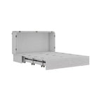 Letto a scomparsa Keloyid Haimyy Queen con struttura in legno massiccio, caricatore integrato e cassetto robusto