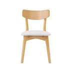 Christopher Knight Home Adrian Set da Pranzo 5 Pezzi Moderno Metà Secolo con Tavolo in Legno e Sedie Imbottite