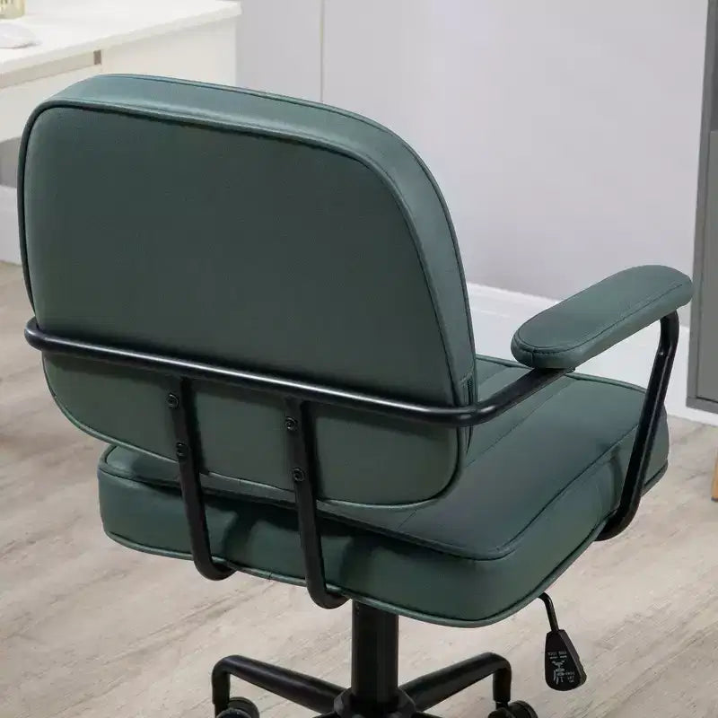 Okak Sedia da Ufficio Ergonomica con Supporto Lombare Regolabile, Sedia da Computer Imbottita con Poggiatesta e Braccioli Regolabili per Casa, Ufficio
