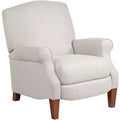 Kensington Hill Morris Off-White with Gray Pinstripe 3-Way Recliner
