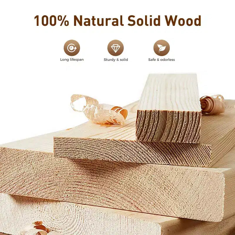 Captiva Designs Set da 4 Pezzi Tavolo da Pranzo in Legno con Tavolo Rettangolare, Sgabelli e Panchina