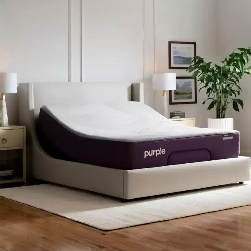 Materasso ibrido Purple Restore con GelFlex Grid e sistema a molle, grigio