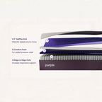 Materasso ibrido Purple Restore con GelFlex Grid e sistema a molle, grigio