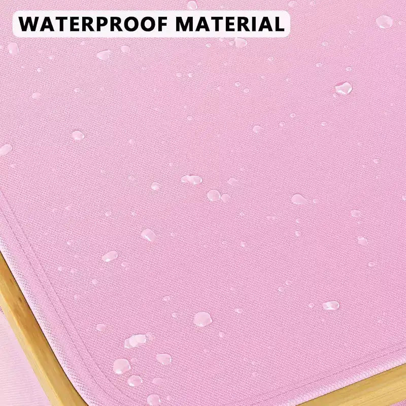 Cesto portabiancheria con ruote e coperchio - Cesto portabiancheria da 100 litri con manico in bambù, ampio organizer per lavanderia SpaceAid per camera da letto, bagno, dormitorio