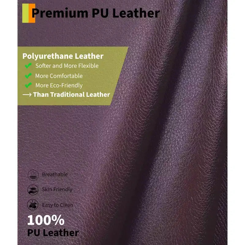 Poltrona Reclinabile Elettrica - Calore e Massaggio, Recliner Elettrico Regolabile, Poltrona Singola Ergonomica in Pelle PU, Schienale Alto, Seduta Imbottita, Poltrona Home Theater