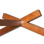 Bellemave Struttura Letto a Casetta in Legno per Bambini, con Tetto e Letto Estraibile, Noce