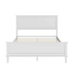 Polibi Letto a Piattaforma in Legno Massello Stile Moderno Mid-Century