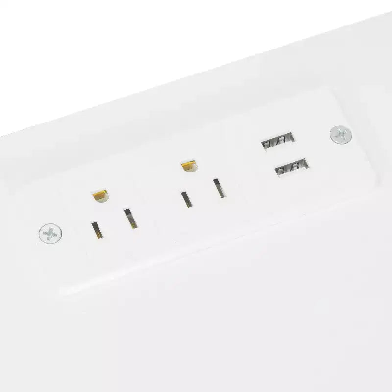 Homy Casa Tavolo da Trucco con Sgabello e Armadietti Contenitori per Camera da Letto o Spogliatoio, Bianco