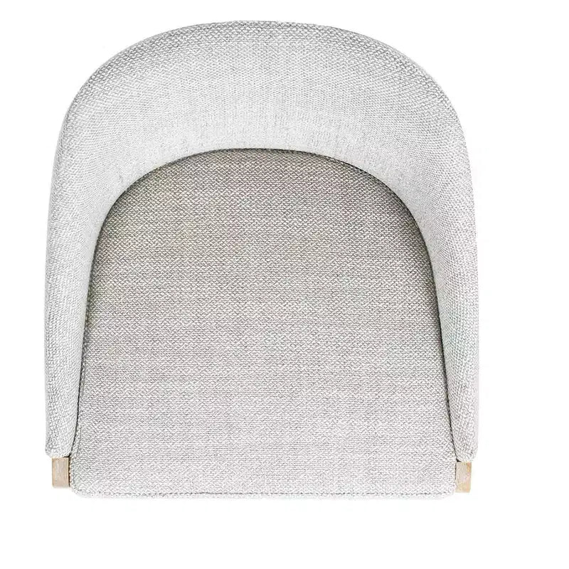 Sgabello da bancone imbottito Jennifer Taylor Home Newport 30.5 con schienale curvo stile costiero