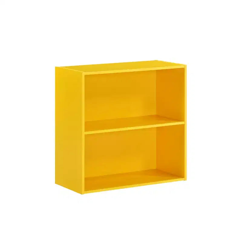 Kings Brand Furniture - Organizzatore portaoggetti con libreria a 2 ripiani in legno