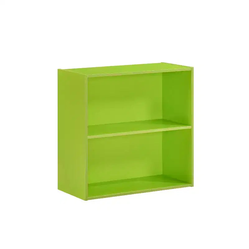 Kings Brand Furniture - Organizzatore portaoggetti con libreria a 2 ripiani in legno