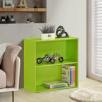 Kings Brand Furniture - Organizzatore portaoggetti con libreria a 2 ripiani in legno