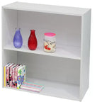 Kings Brand Furniture - Organizzatore portaoggetti con libreria a 2 ripiani in legno