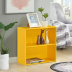 Kings Brand Furniture - Organizzatore portaoggetti con libreria a 2 ripiani in legno
