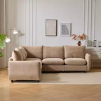 Set Divano Componibile Moderno Imbottito 5 Pezzi Christopher Knight Home Acker
