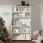 73Tall Kitchen Pantry Cabinet 6 Level Flip Door with Pegboard Metal Pantry Storage Cabinet Anti-Tip Design Hutch for Kitchen Dining Room