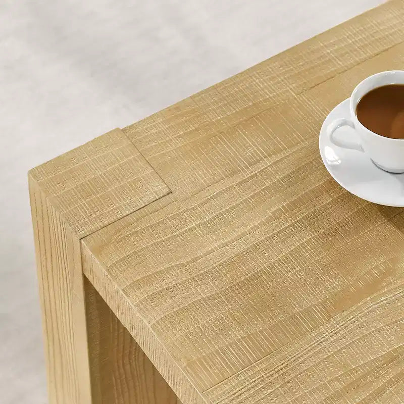 Set Tavolini da Caffè Tavolino in Legno Tavolino Cocktail Tavolino da Salotto Tavolino Laterale Divano Tavolino da Notte - ModernLuxe