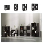 Signature Design by Ashley, Organizer salvaspazio a 9 cubi - Libreria aperta e versatile, espositore per l'organizzazione della casa moderna