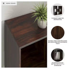 Signature Design by Ashley, Organizer salvaspazio a 9 cubi - Libreria aperta e versatile, espositore per l'organizzazione della casa moderna