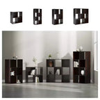 Signature Design by Ashley, Organizer salvaspazio a 9 cubi - Libreria aperta e versatile, espositore per l'organizzazione della casa moderna