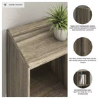 Signature Design by Ashley, Organizer salvaspazio a 9 cubi - Libreria aperta e versatile, espositore per l'organizzazione della casa moderna