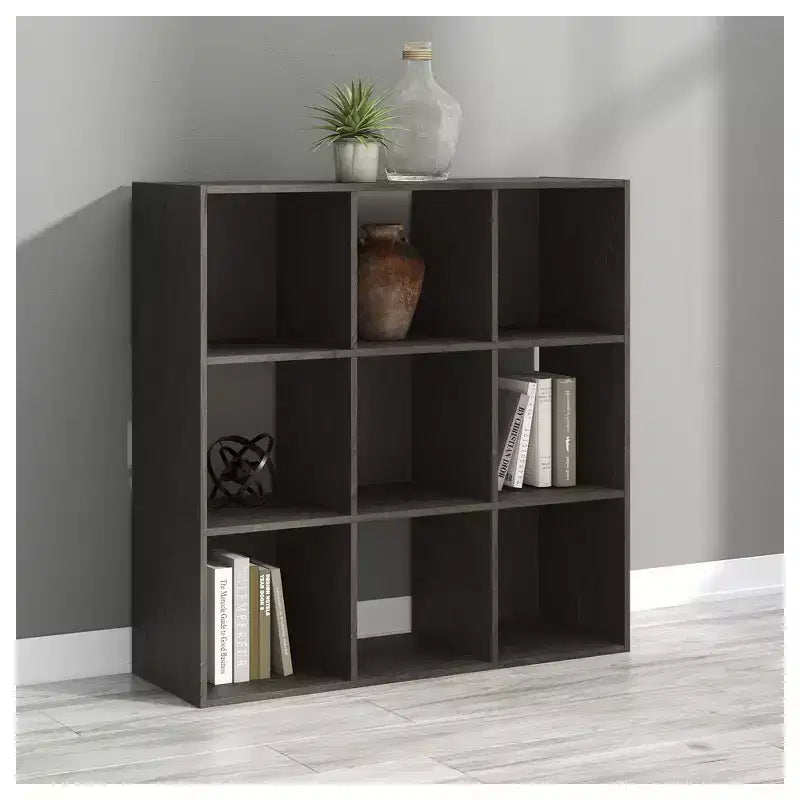 Signature Design by Ashley, Organizer salvaspazio a 9 cubi - Libreria aperta e versatile, espositore per l'organizzazione della casa moderna