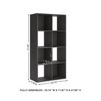 Signature Design by Ashley 8 Cube Storage Organizer - Versatile Libreria Aperta e Unità Espositiva per un'Organizzazione Domerna Moderna