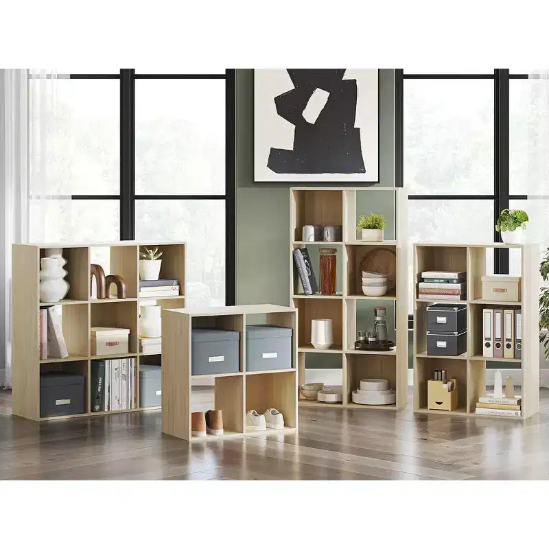Signature Design by Ashley 8 Cube Storage Organizer - Versatile Libreria Aperta e Unità Espositiva per un'Organizzazione Domerna Moderna