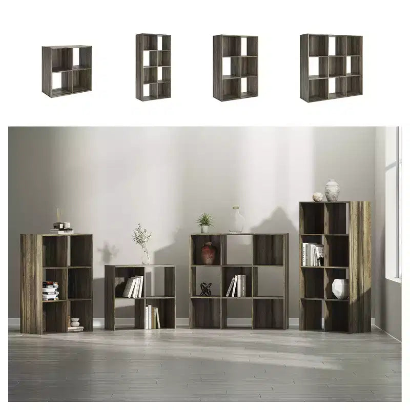 Signature Design by Ashley 8 Cube Storage Organizer - Versatile Libreria Aperta e Unità Espositiva per un'Organizzazione Domerna Moderna
