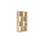 Signature Design by Ashley 8 Cube Storage Organizer - Versatile Libreria Aperta e Unità Espositiva per un'Organizzazione Domerna Moderna