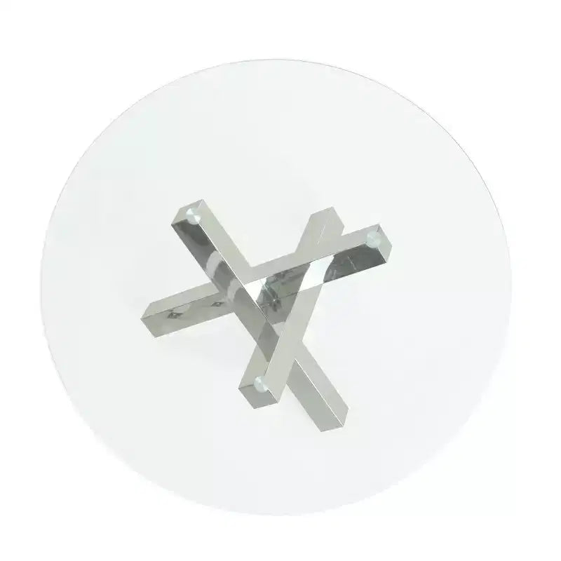 Chintaly Imports, Tavolino da salotto rotondo contemporaneo 35