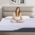 Dyonery Materasso in Memory Foam Fermo, Misura Twin XL, Rinfrescante al Tè Verde/Gel Premier