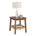 Alaterre Calais Acacia Wood Side Table, Chestnut