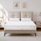 Materasso in memory foam da 8-10 pollici in scatola, schiuma gel medio-rigida con rivestimento rinfrescante in bambù, senza fibra di vetro, certificato CertiPUR-US