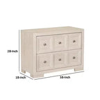 Comodino Oversize Royal Hampton | USB A-C | 2 Cassetti | 96 cm
