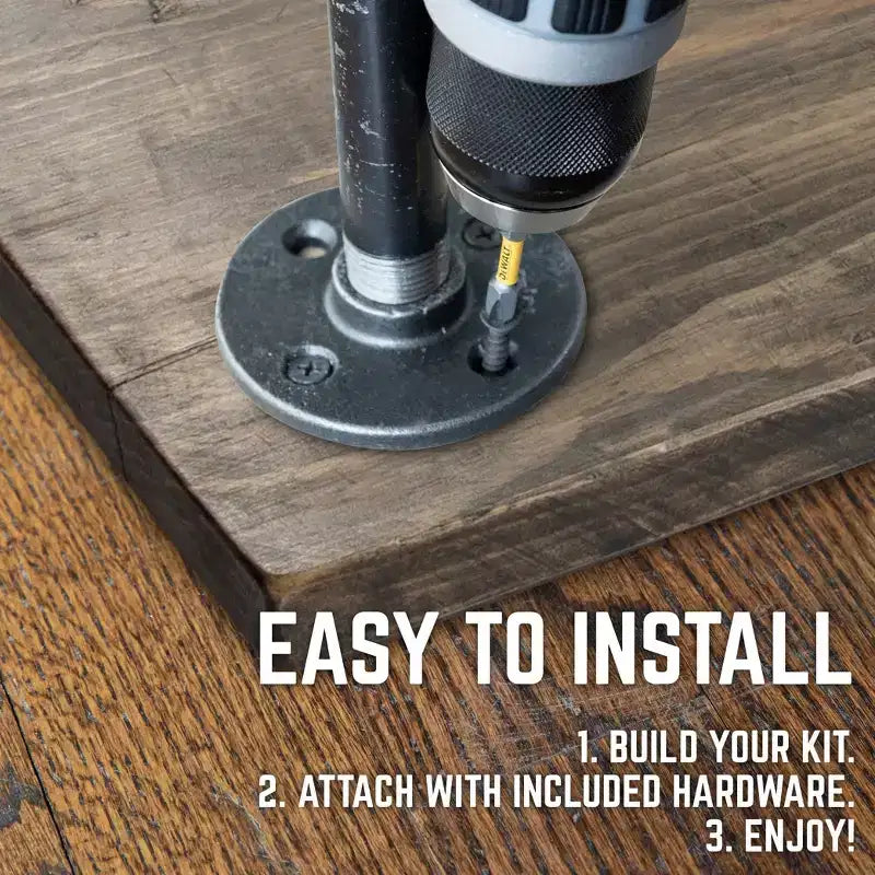 Tavolino RESTORE Boulder nero in legno massello di Pipe Decor