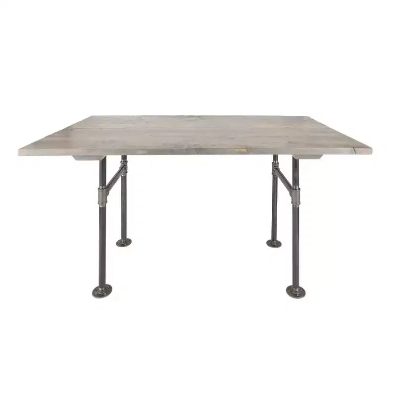 RESTORE Riverstone Grey Solid Wood Dining Table by Pipe Decor