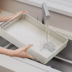 COZONY Organizer Estraibile per Armadio con Pellicola Adesiva, Ripiani Contenitori Estraibili Resistenti per Dispensa Cucina, Nessuna Perforazione Richiesta