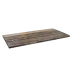 RESTORE Boulder Black Solid Wood Desk Tabletop by Pipe Decor