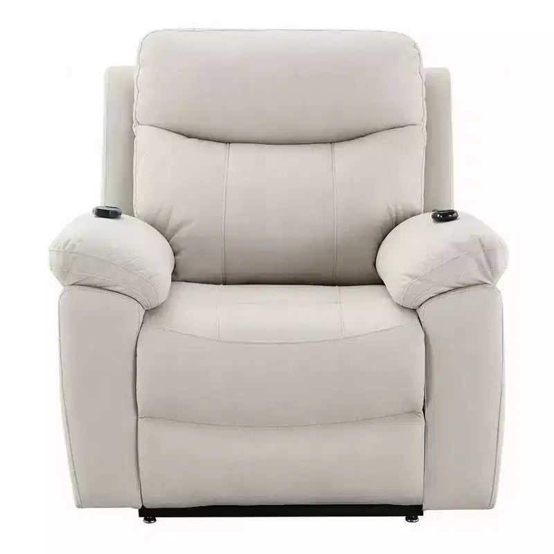 Poltrona reclinabile Royal Hampton Power Motion con sollevamento, riscaldamento e massaggio, color avorio