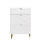 CLIHOME Scarpiera da Ingresso con 24 Paia, Organizzatore per Scarpe con Cassetti a Ribalta, Scaffale Armadio Porta Scarpe