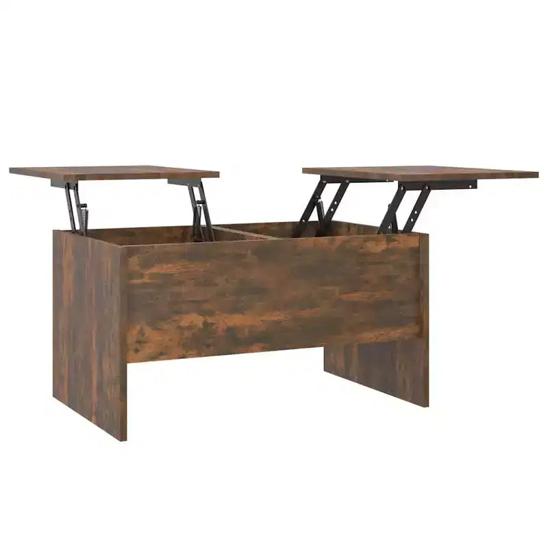Tavolino Rovere Affumicato Legno Ingegnerizzato Medio